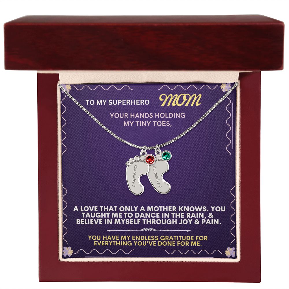 To my mommy, thank you.