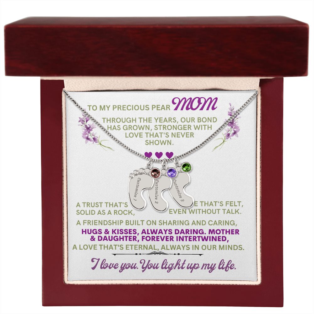 To my mom to thank her for everything.