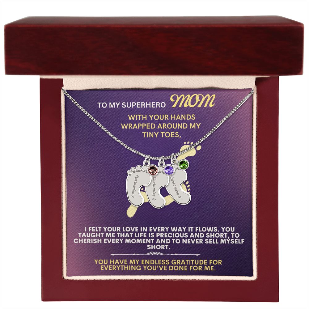 To my mom, thank you.