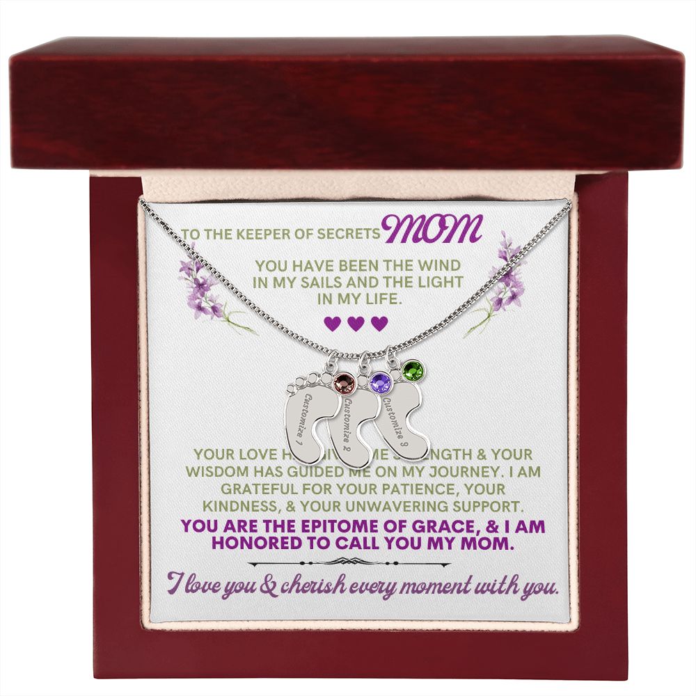 To my mom to thank her for everything.