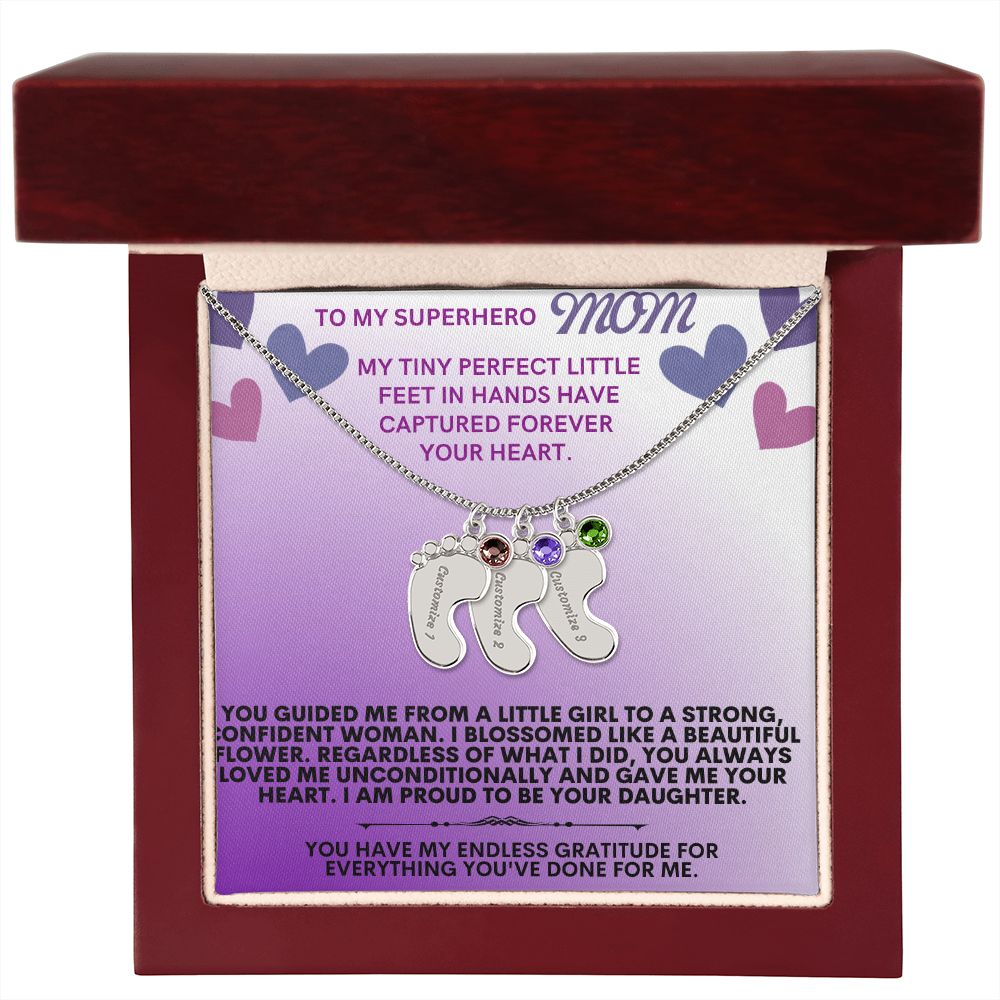 To my mommy, thank you.