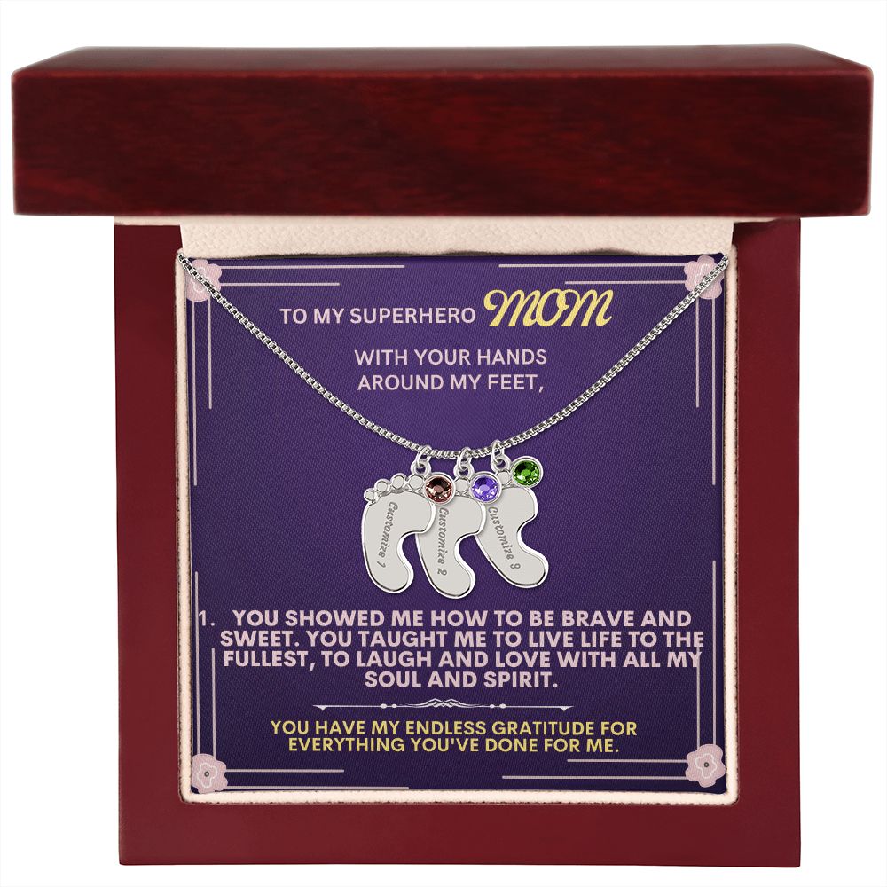 To my mommy, thank you.