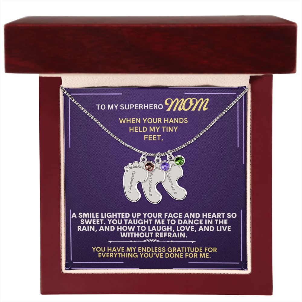 To my mommy, thank you.