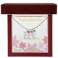 Engraved Baby Name Mother's Day Gift Necklace With Birthstone