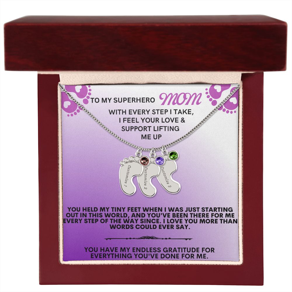 To my mommy, thank you.