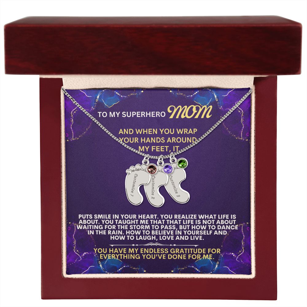 To my mommy, thank you.