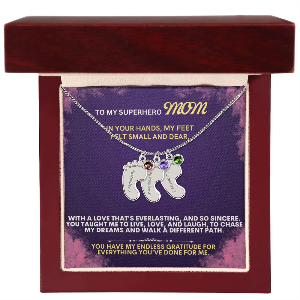 To my mommy, thank you.