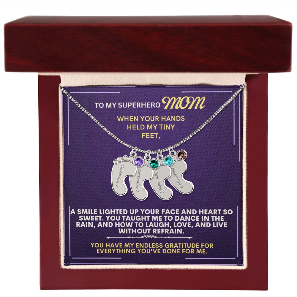 To my mommy, thank you.