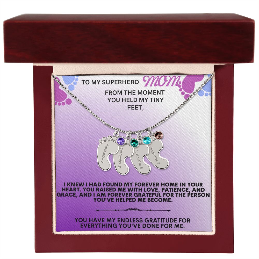 To my mommy, thank you.