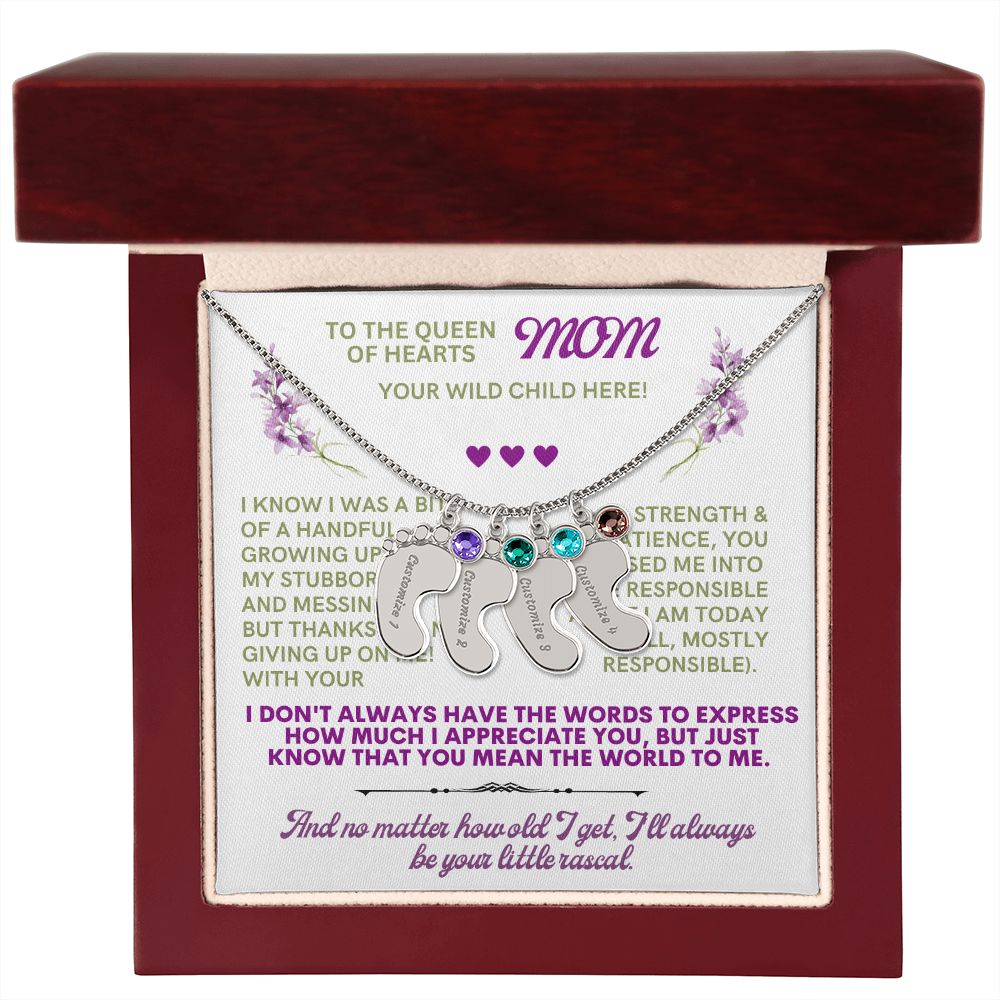 To my mom to thank her for everything.