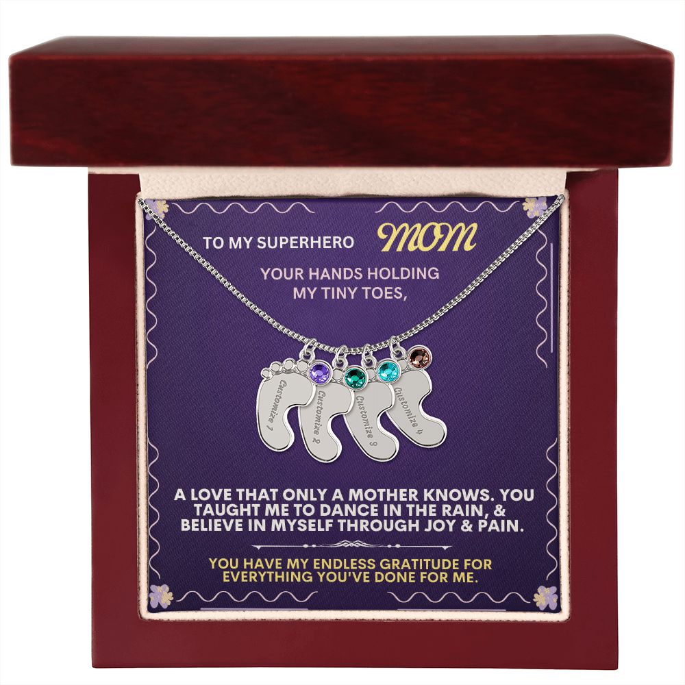 To my mommy, thank you.