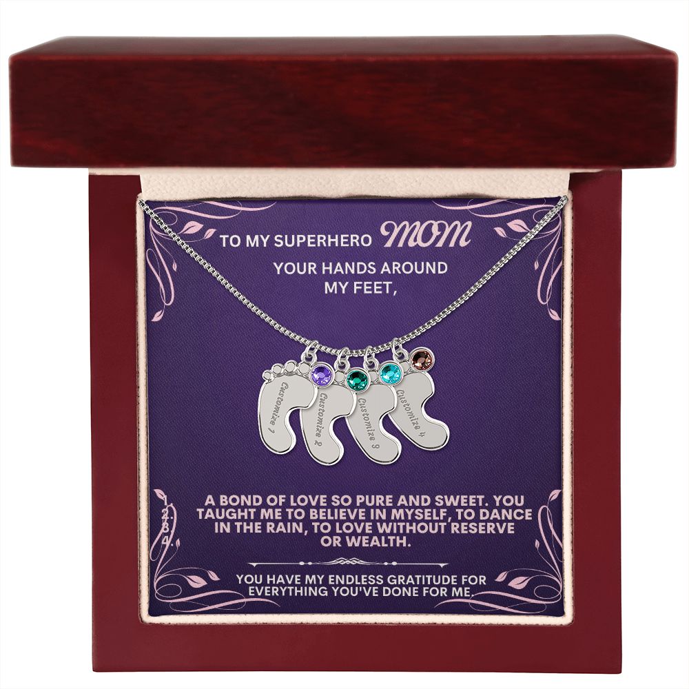 To my mommy, thank you.