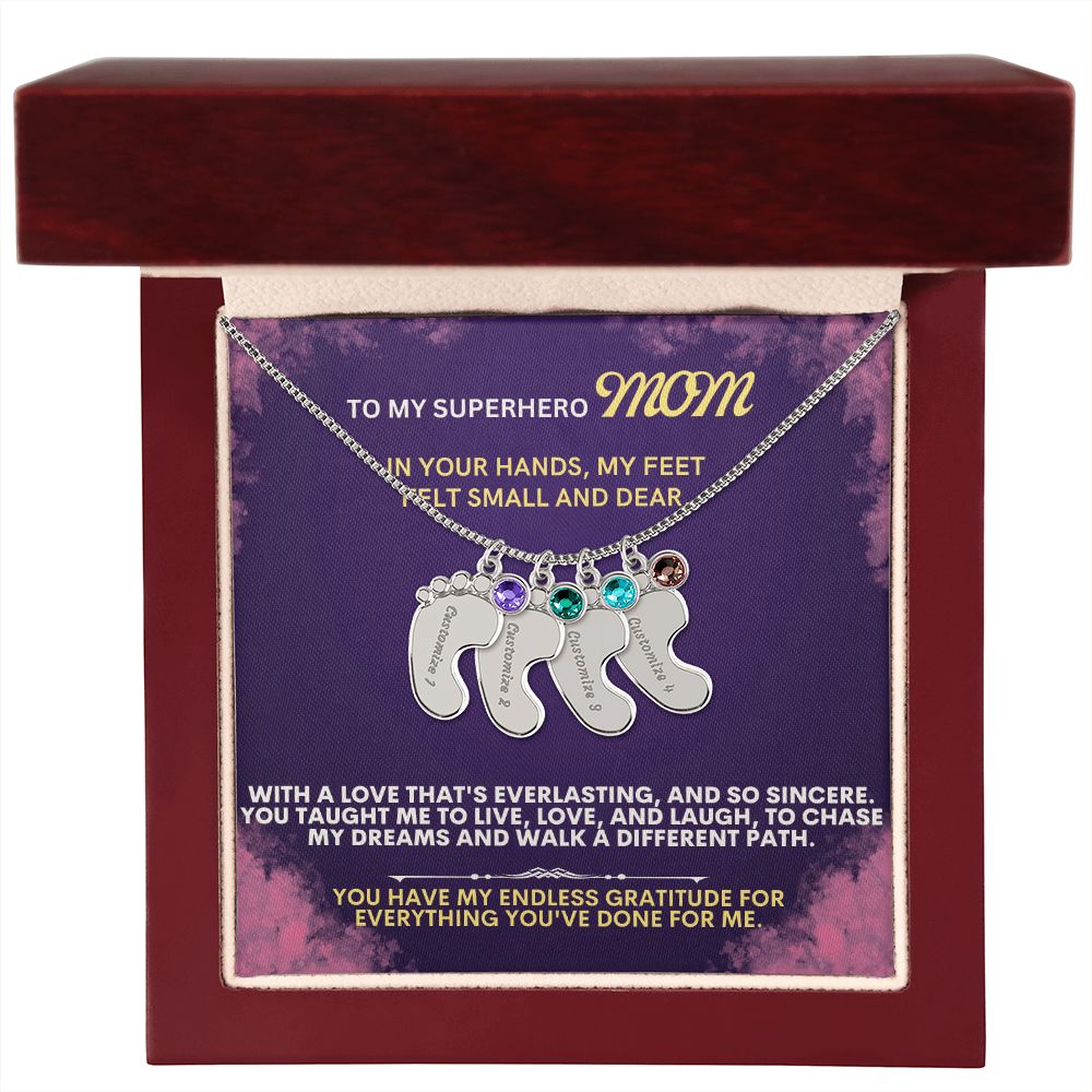 To my mommy, thank you.