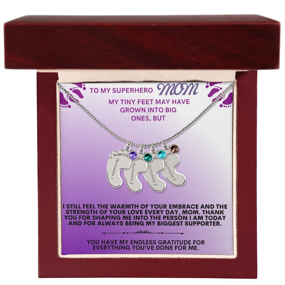 To my mommy, thank you.