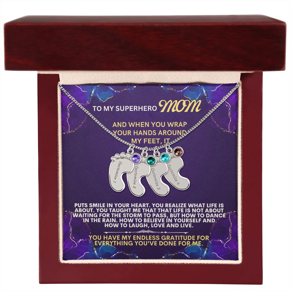 To my mommy, thank you.