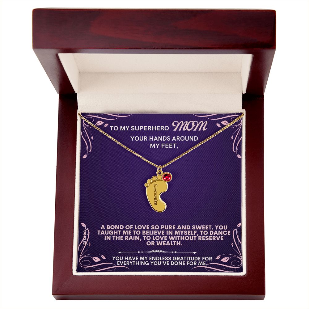 To my mommy, thank you.