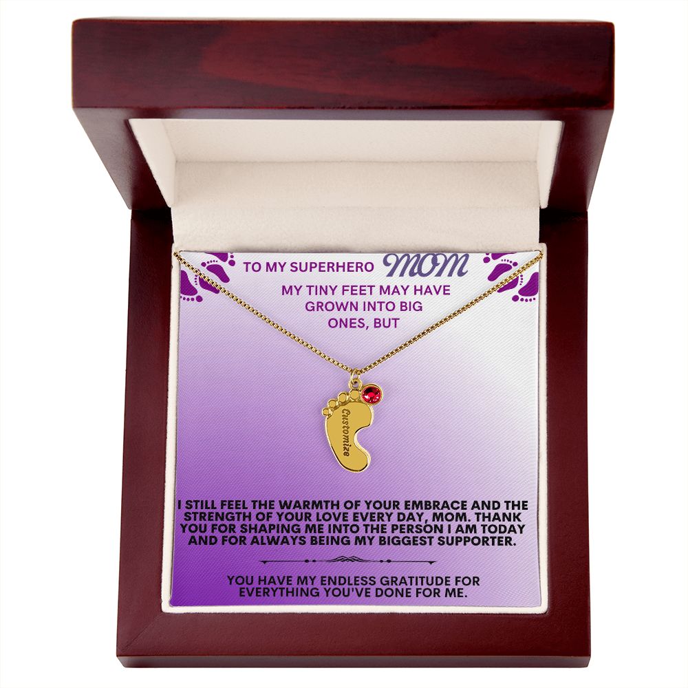 To my mommy, thank you.