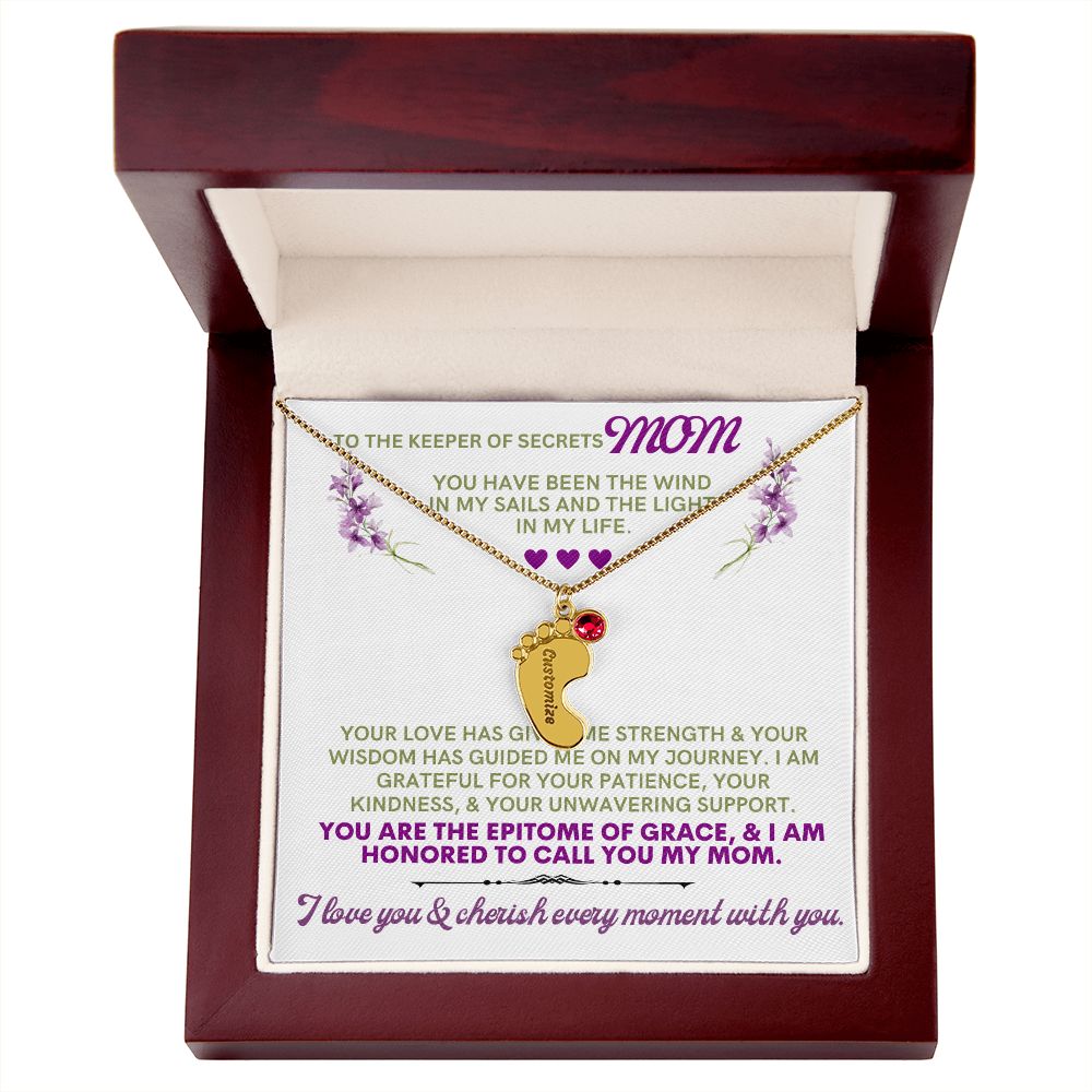 To my mom to thank her for everything.