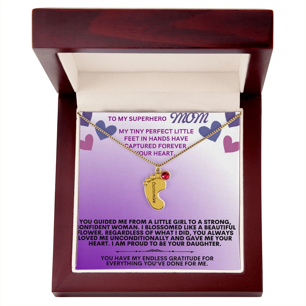 To my mommy, thank you.