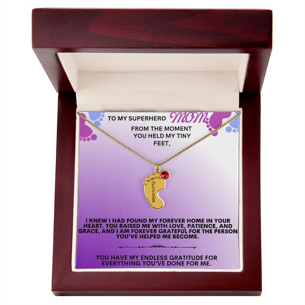 To my mommy, thank you.