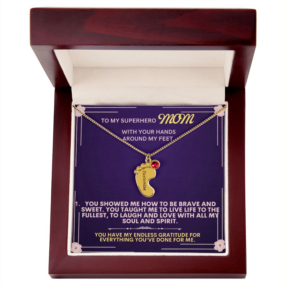 To my mommy, thank you.