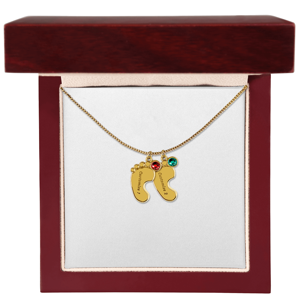 Necklace for Mom, Baby's Foot