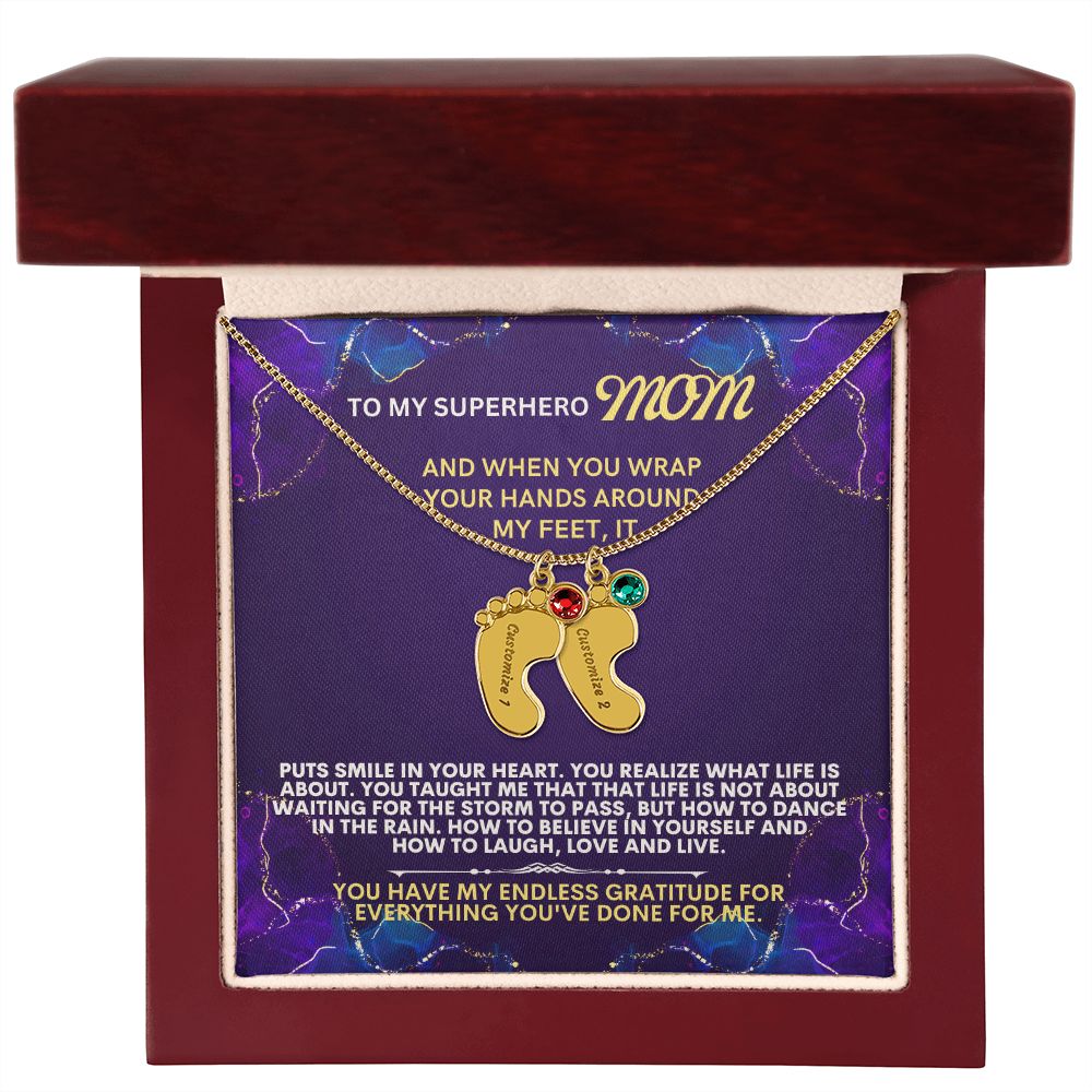 To my mommy, thank you.