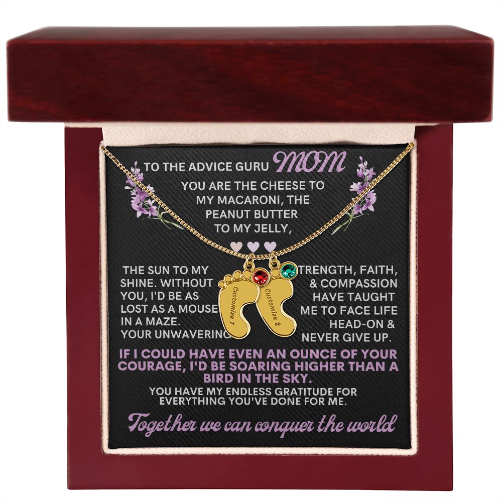 To my mom to thank her for everything.