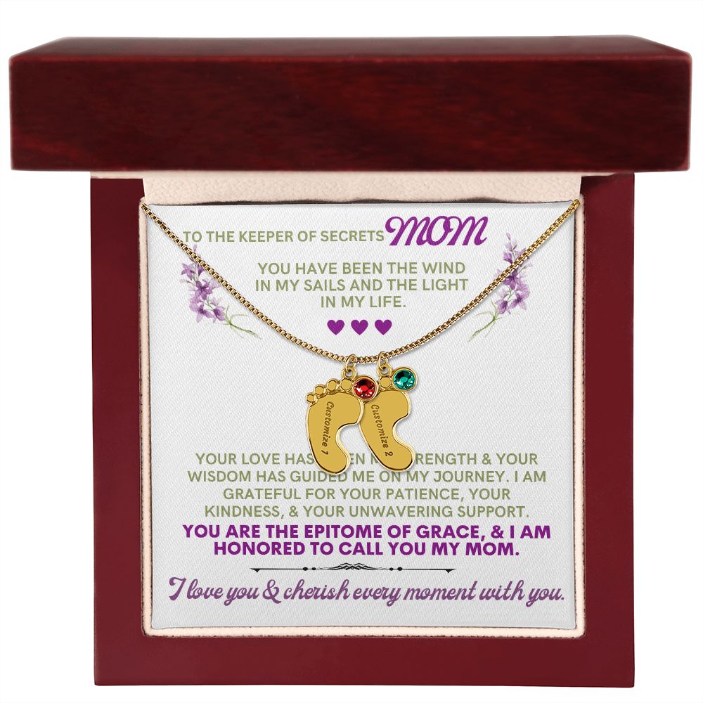 To my mom to thank her for everything.