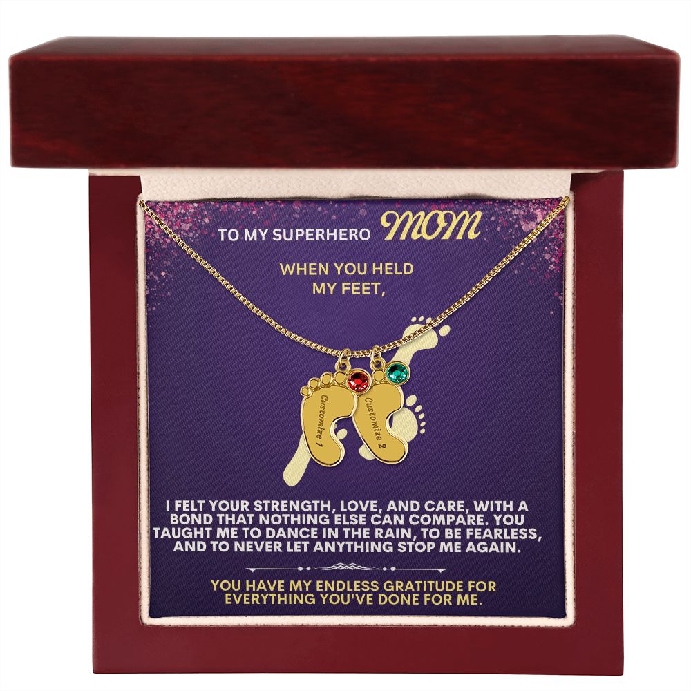 To my mommy, thank you.