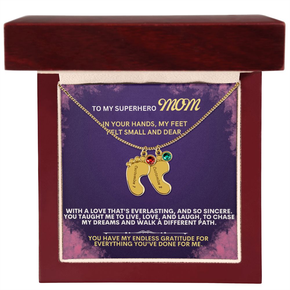 To my mommy, thank you.