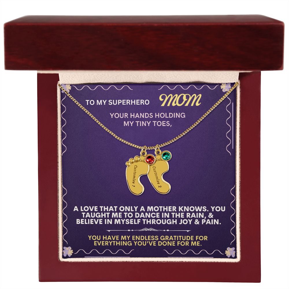 To my mommy, thank you.