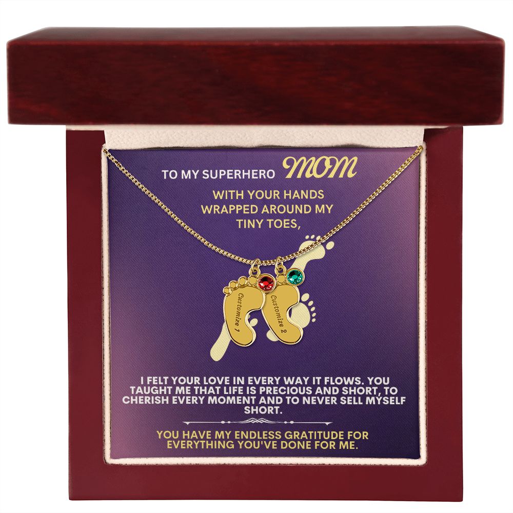 To my mom, thank you.