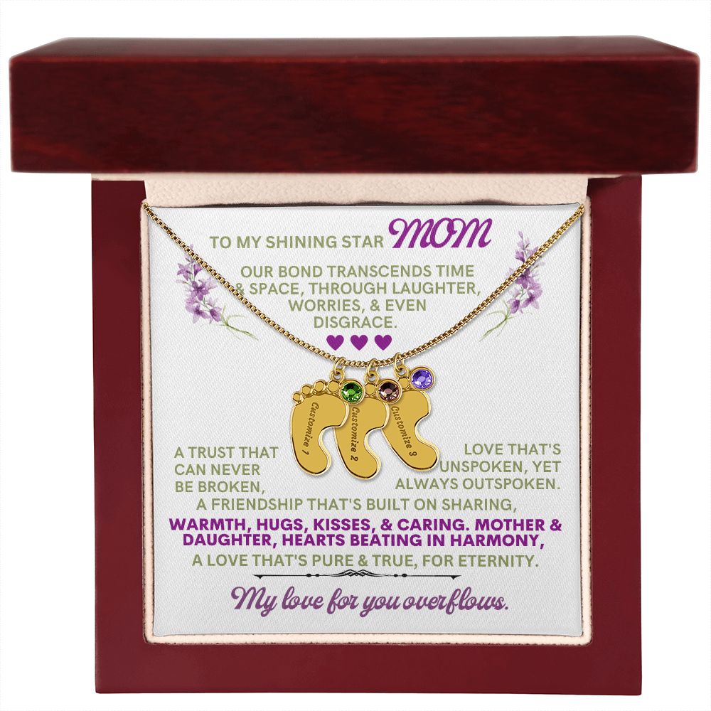 To my mom to thank her for everything.