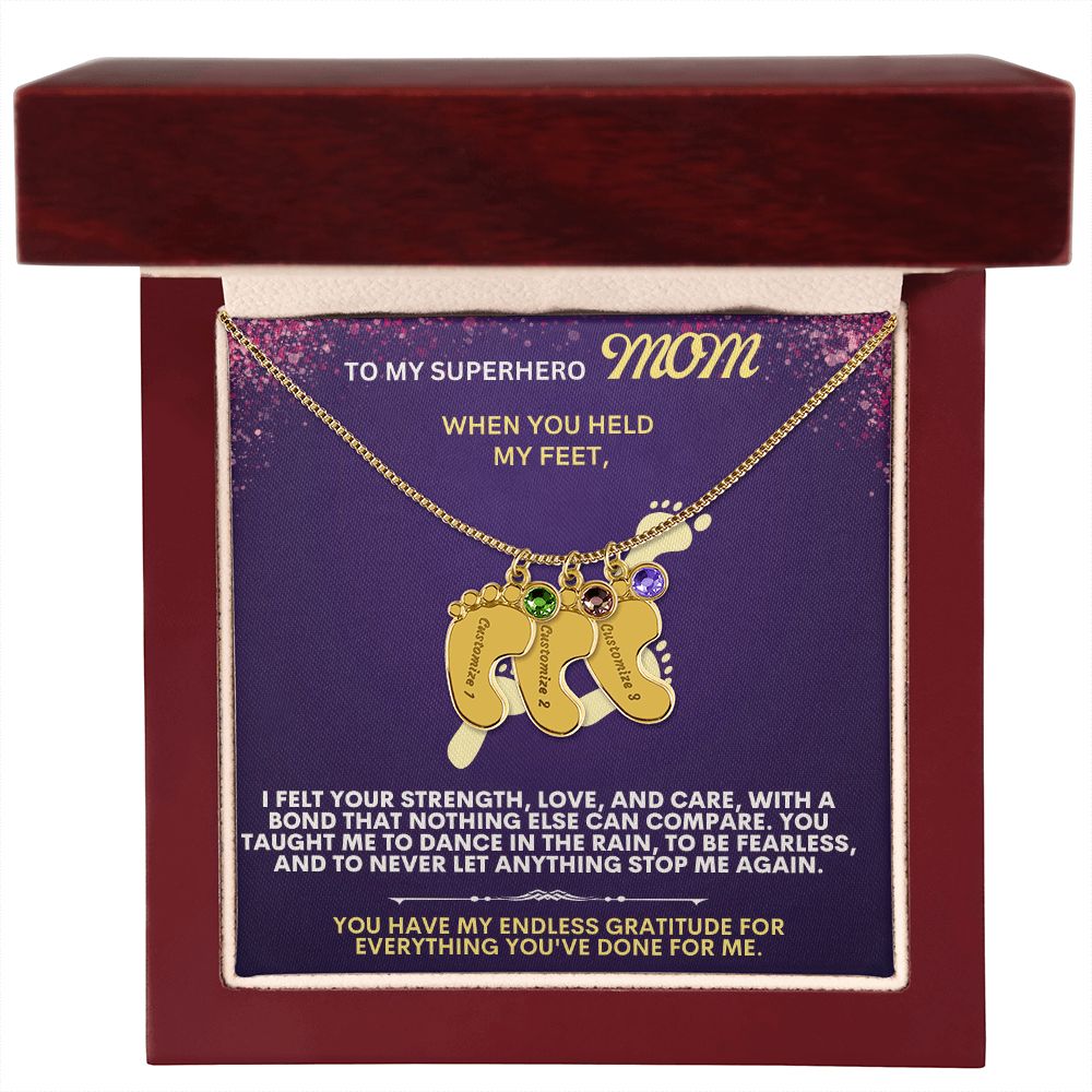 To my mommy, thank you.