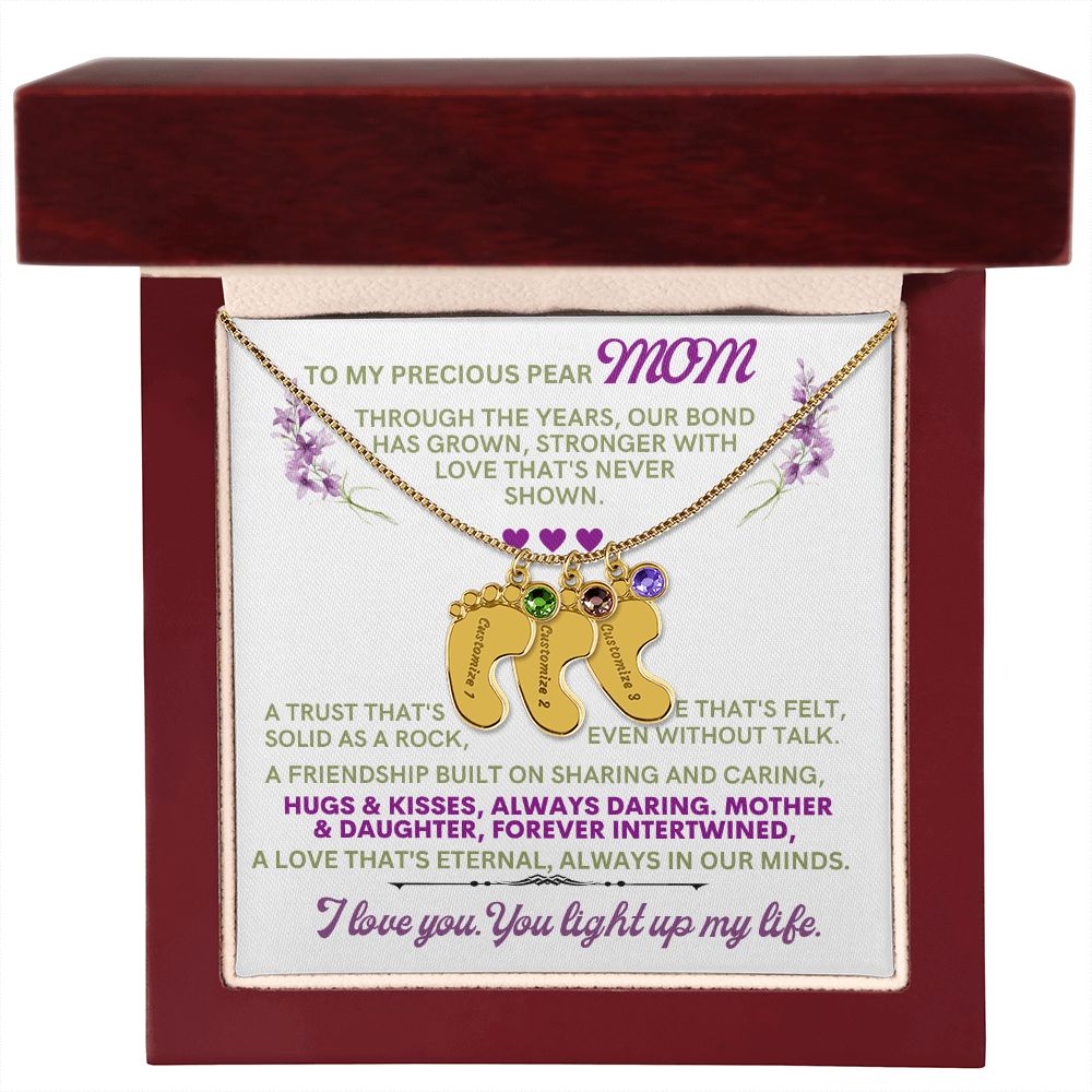 To my mom to thank her for everything.