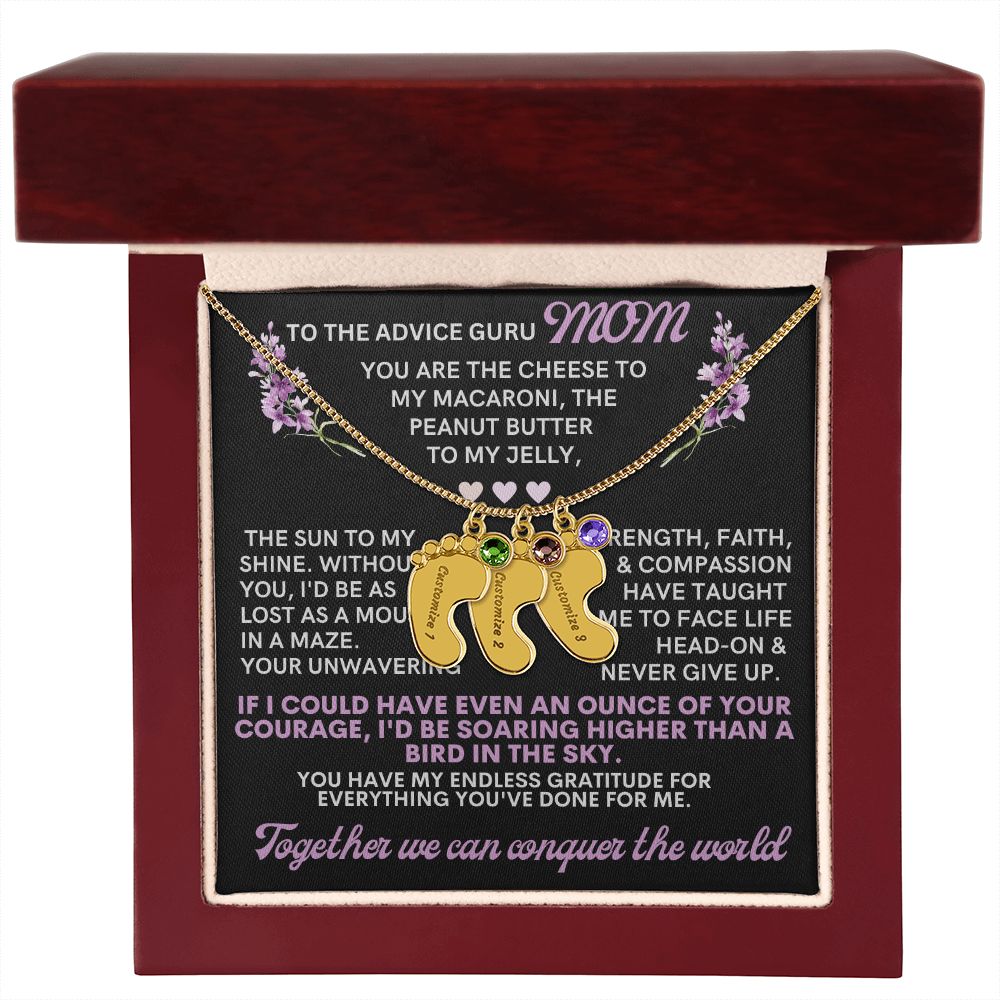 To my mom to thank her for everything.