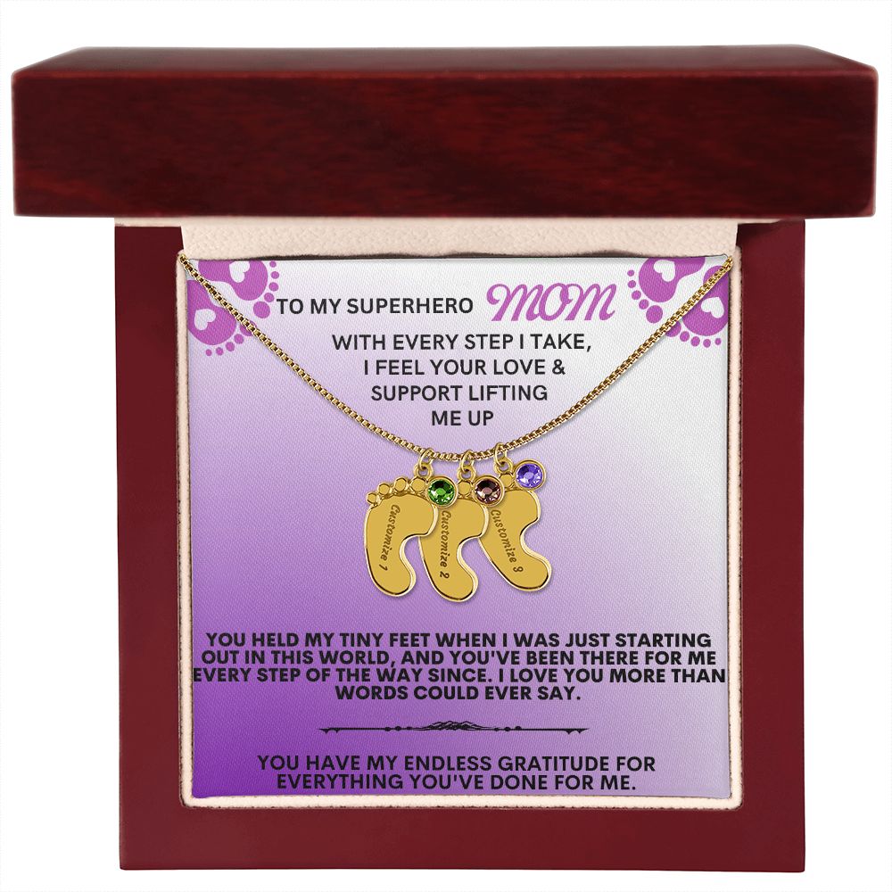 To my mommy, thank you.