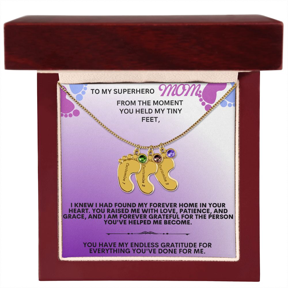 To my mommy, thank you.