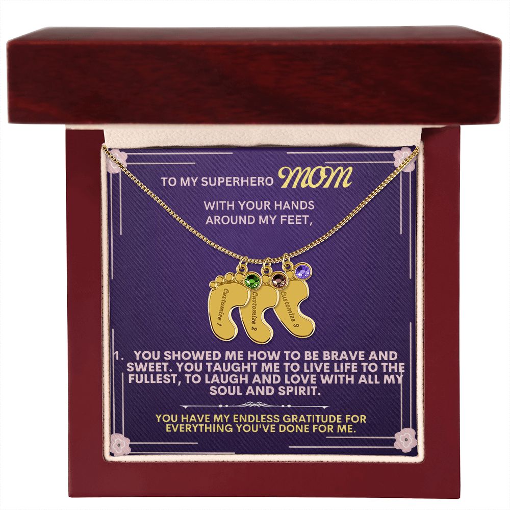 To my mommy, thank you.