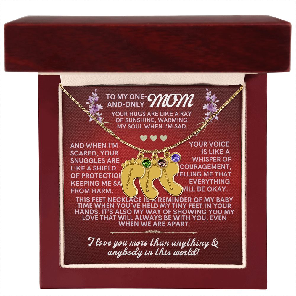 Mom, I love you more than anything &  anybody in this world!