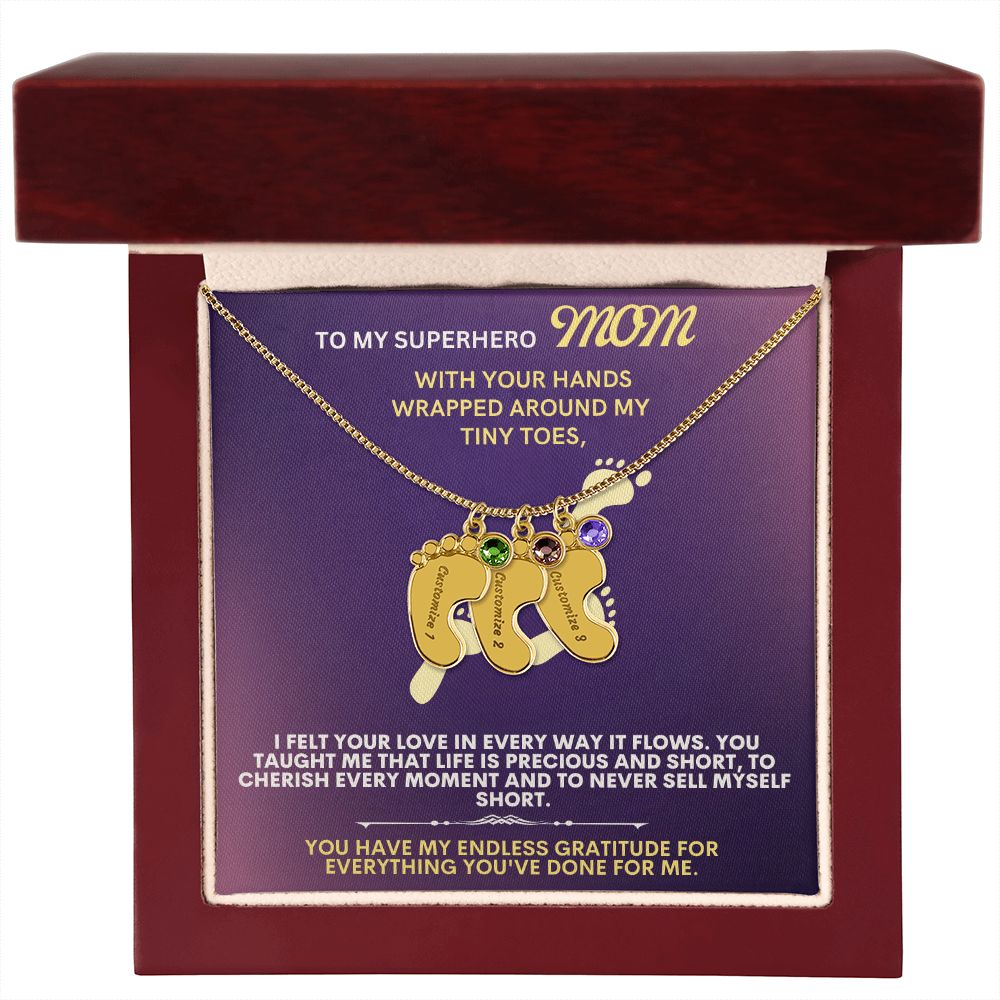 To my mom, thank you.