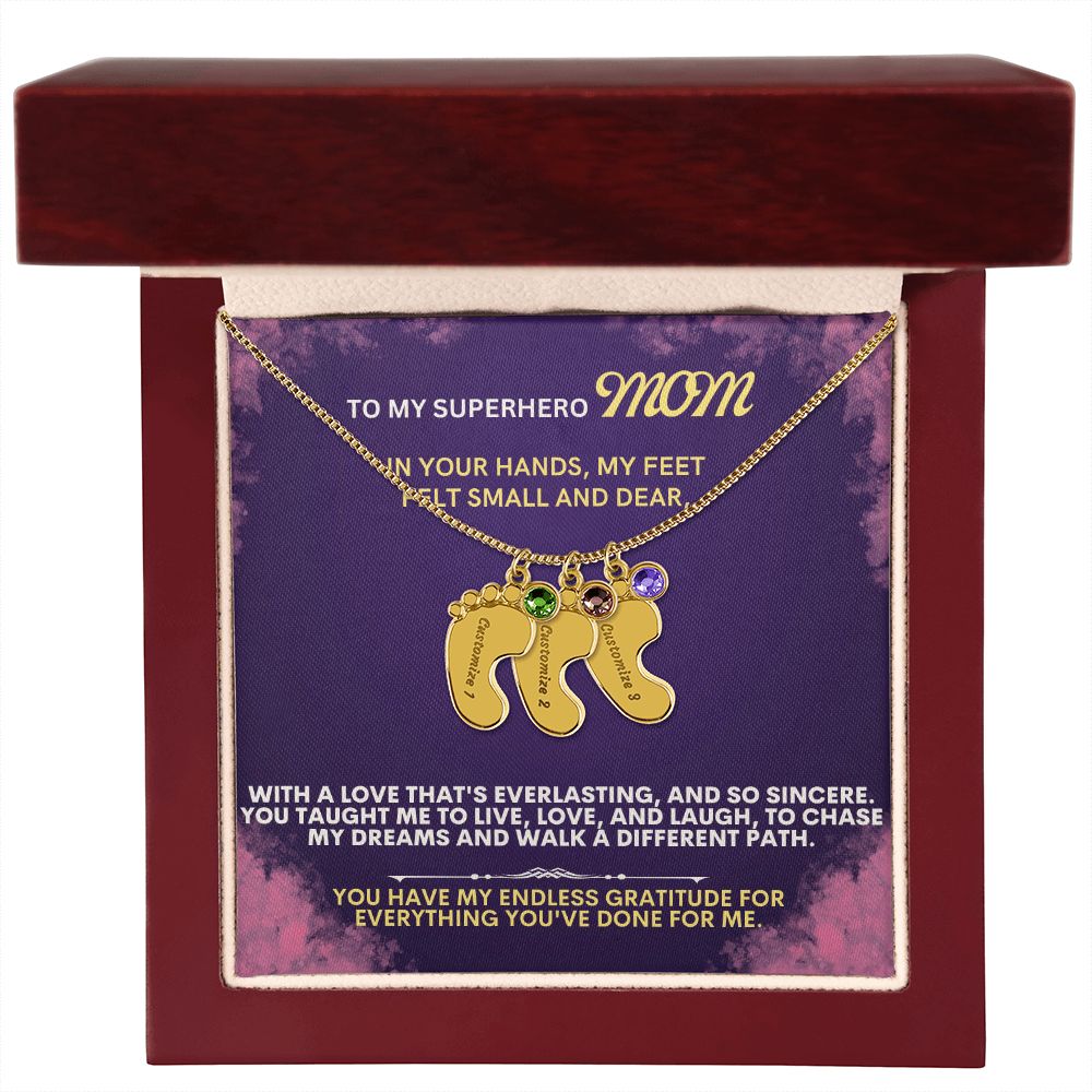 To my mommy, thank you.