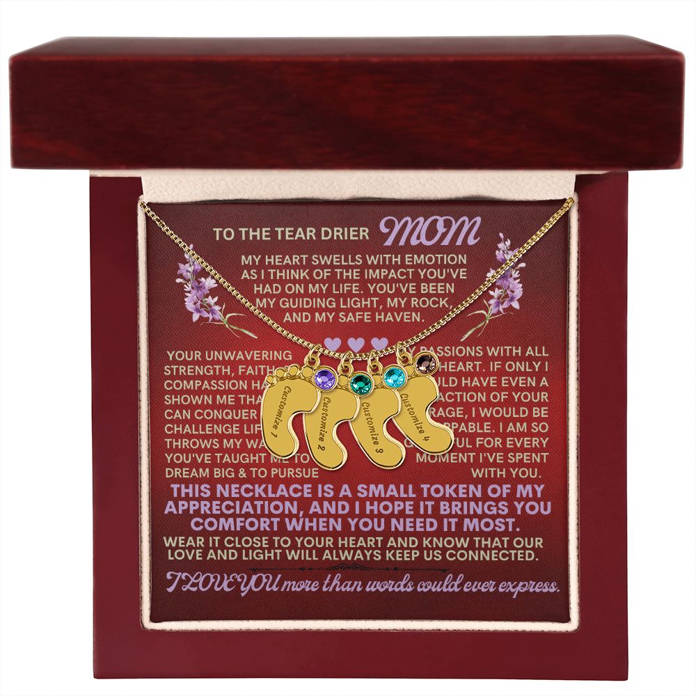 To my mom to thank her for everything.