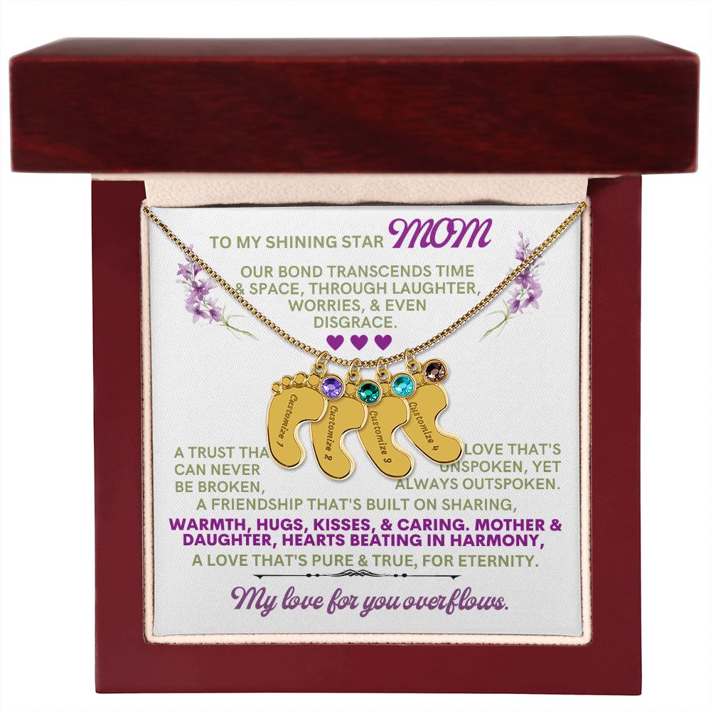 To my mom to thank her for everything.