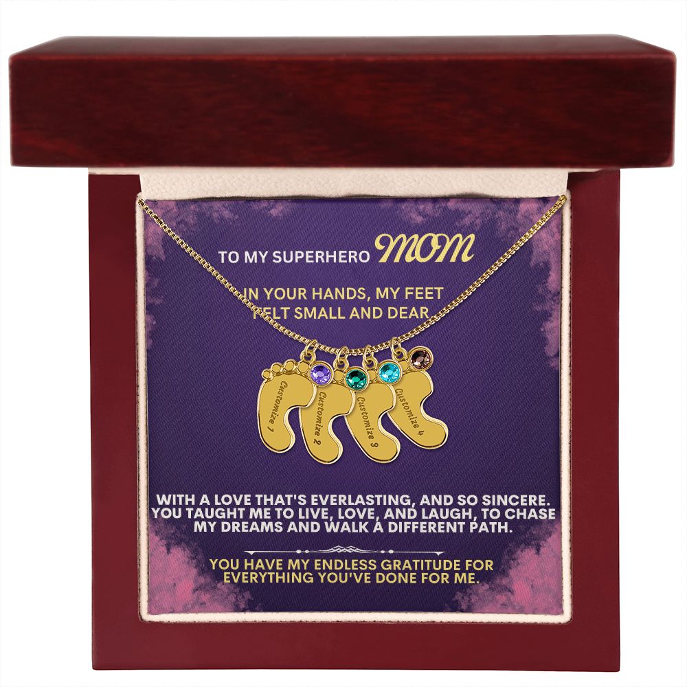 To my mommy, thank you.