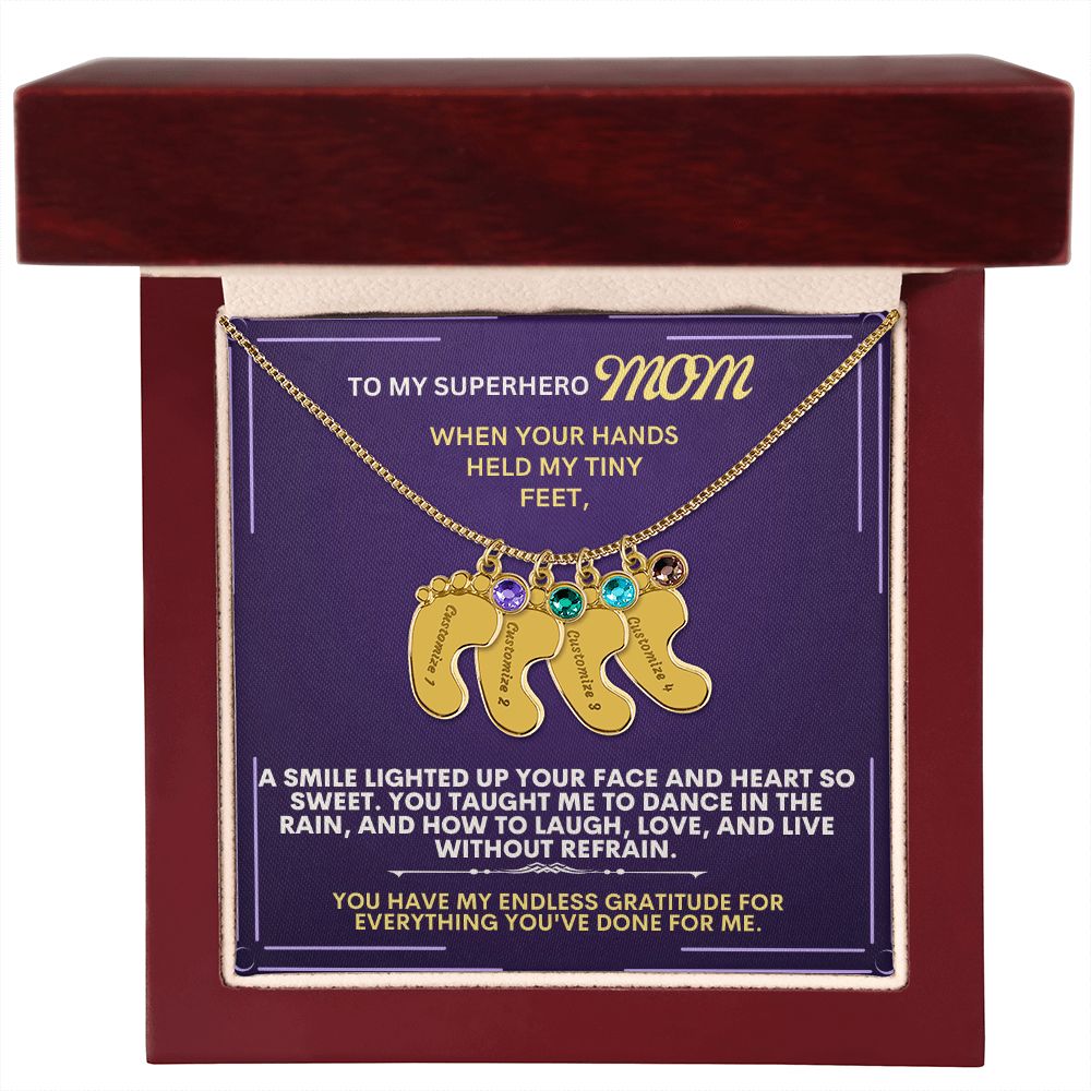 To my mommy, thank you.