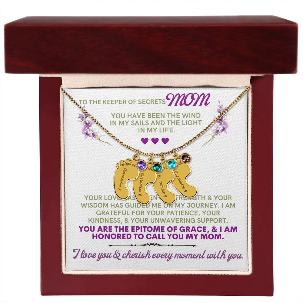 To my mom to thank her for everything.