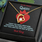 Forever love necklace for my wife or girlfriend to tell her I love her.