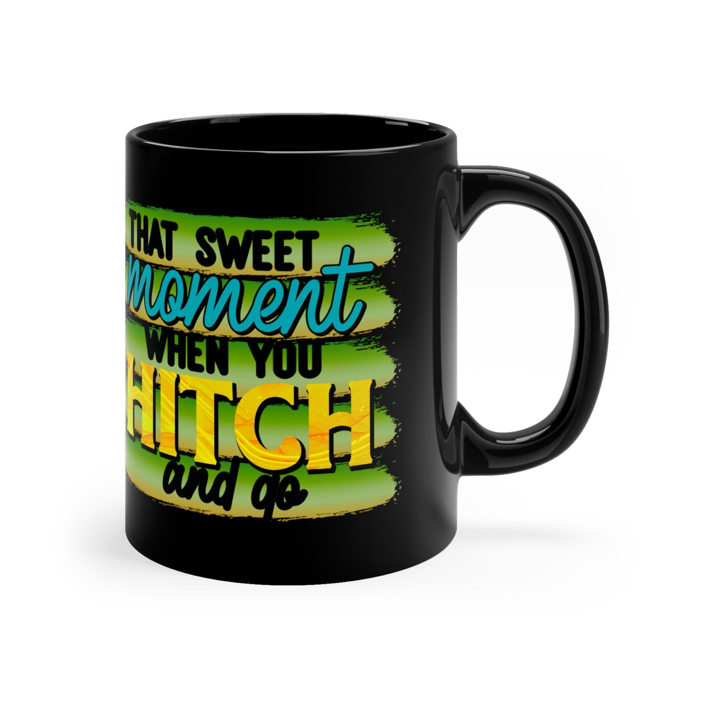 11oz Black Mug